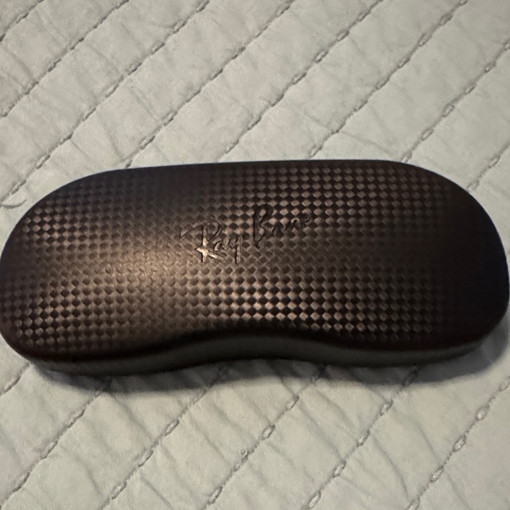 Ray-Ban Black Textured Eyewear Case